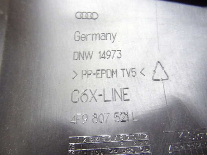 фото №10, Audi a6 c6 универсал allorad диффузор спойлер бампера зад 4f9807521l llu