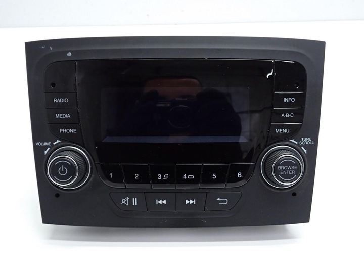 фото №1, Радіо заводські оригінал 07357167110 fiat doblo ii 21r