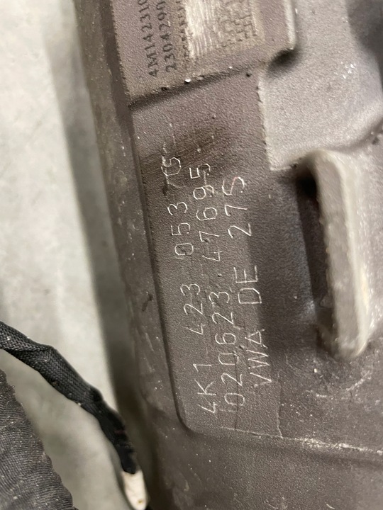 фото №8, Трансмісія рейка рульового управління audi a6 a7 c8 q5 80a 4m1423105k оригінал 23r