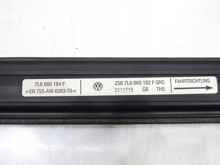 фото №12, Планка дахова дах права vw touareg i 7l6860184f