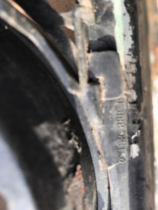 фото №11, Mercedes ml w163 рестайлинг решётка радиатора решётка радиатор