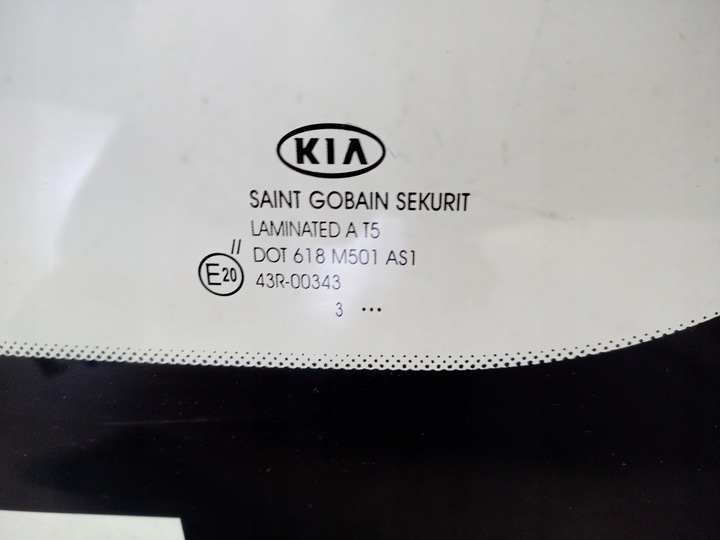 фото №3, Скло передня лобове kia sportage iii 2013r