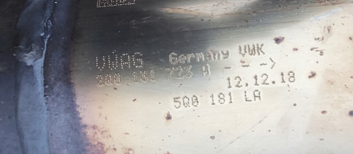 фото №10, Каталізатор фільтр dpf fap vw golf 7 8 audi seat leon iii skoda 1.5 tsi оригінальний номер