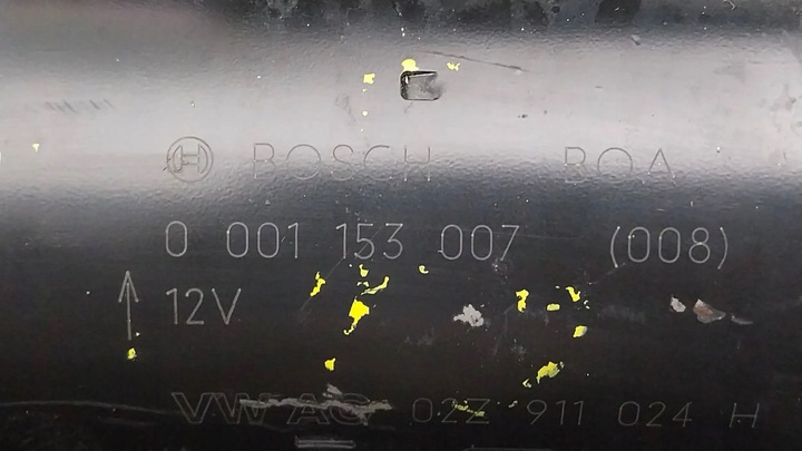 фото №6, Стартер 02z911024h 0001153007 vw caddy iii 2k golf vi passat b7 2.0 tdi