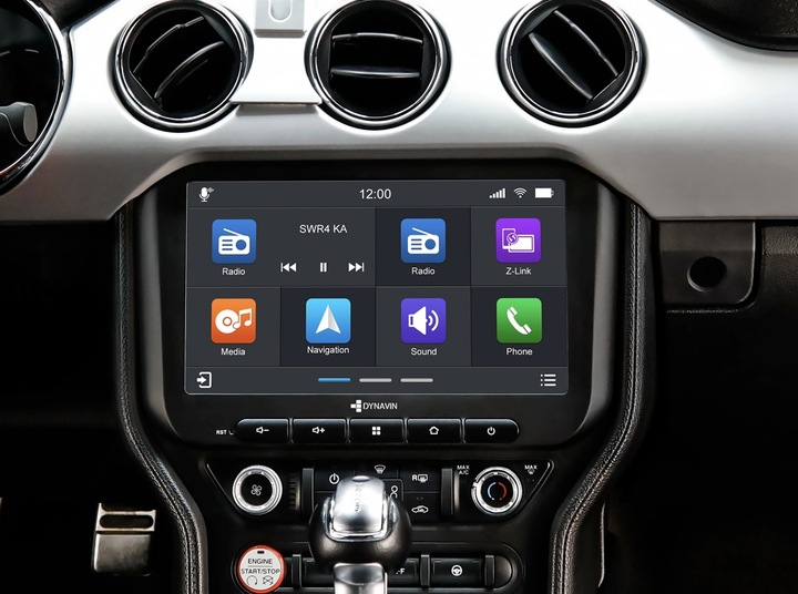фото №2, Ford mustang 15-23 радіо dynavin для  sync1 новий модель d9 plus