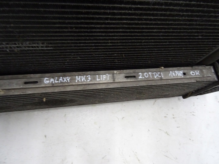 фото №7, Ford galaxy mk3 рестайлінг 2.0 tdci радіатор комплект