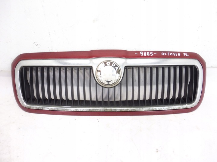 фото №1, Решітка радіатора решітка радіатор - 9885 - хром skoda octavia i 96-00