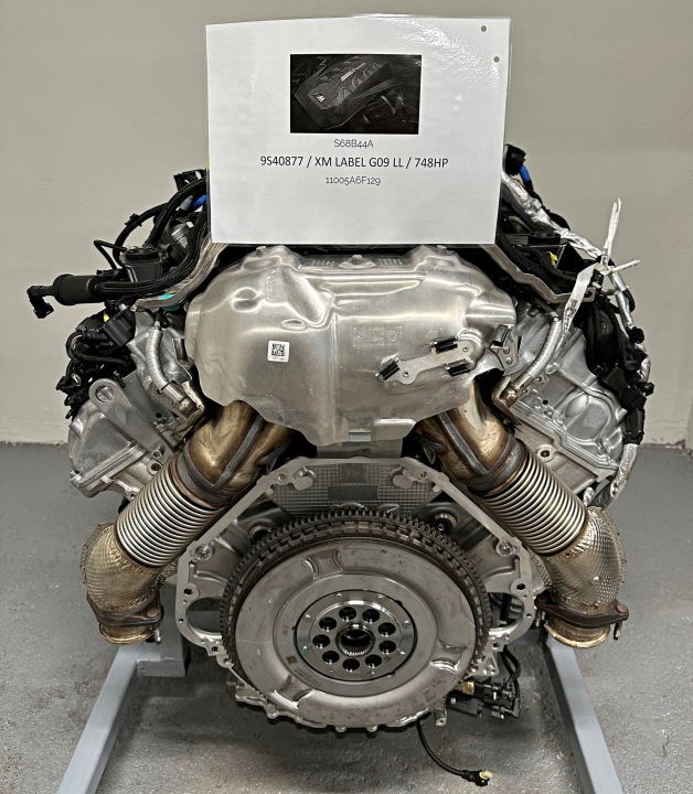 фото №13, Bmw f95 f96 lci g07 g70 заводський комплектний двигун s68b44a s68x