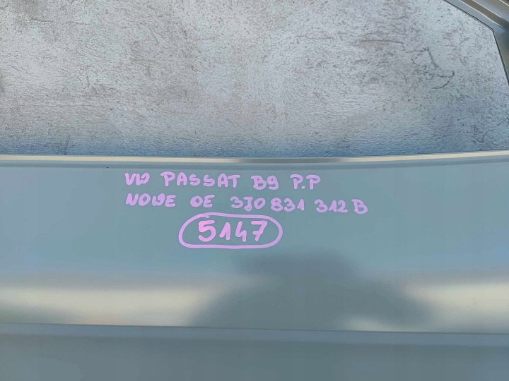 фото №13, Volkswagen passat b9 24- дверь правая перед передние новое oem номер 5147
