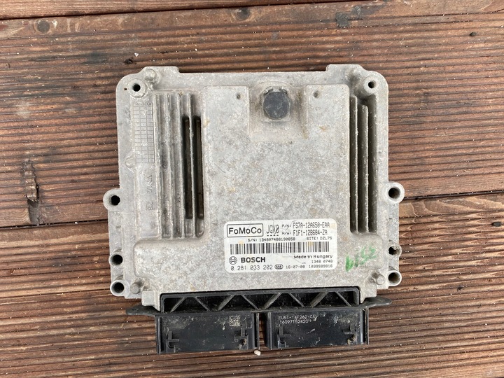 фото №1, Компьютер двигателя mondeo mk5 1.5 tdci 0281033202