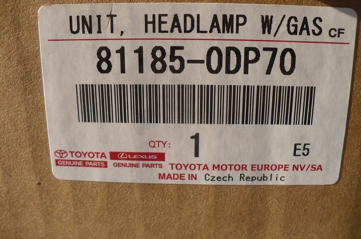 фото №13, Toyota yaris cross повний led od-314 - лампа перед ліва