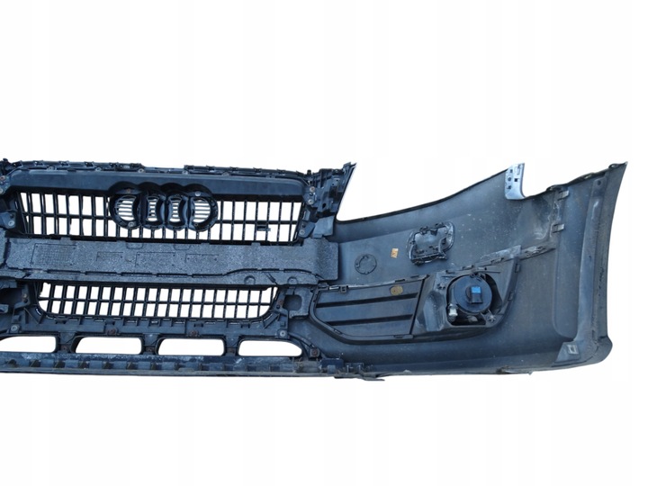 фото №9, Audi a4 b8 allroad 08-12 lx7w бампер переднє перед ксенон срібний комплектний