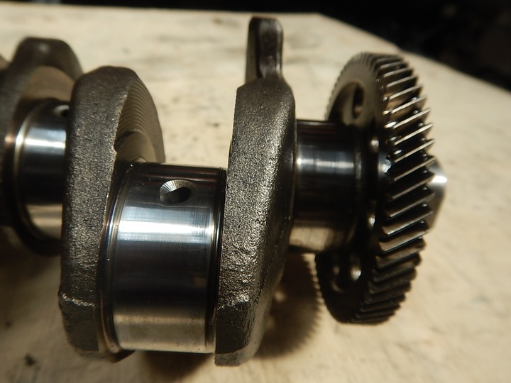 фото №13, Wal коленчатый vw golf vi tiguan a3 passat 2.0 tdi cba 038101aa