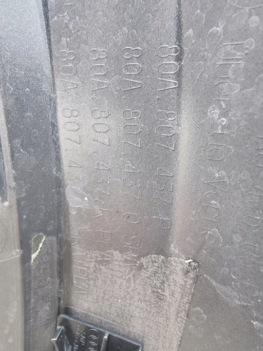 фото №13, Audi q5 80a s line рестайлинг 21- бампер перед переднее 80a807437p