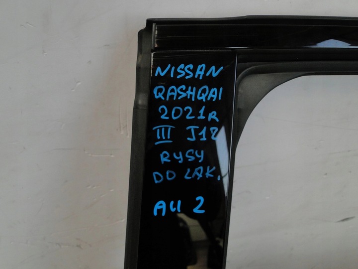 фото №15, Дверь зад nissan qashqai iii j12 чёрные чёрный z11g 2021r цена za 1 штука