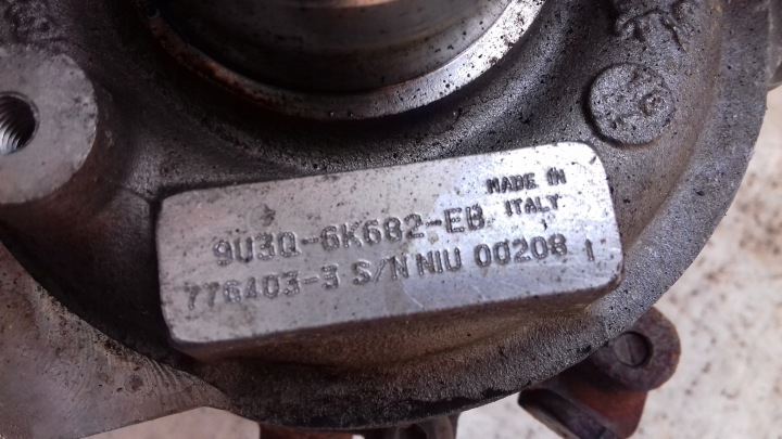 фото №7, Turbosprężarka турбіна 9u3q6k682eu 6nw009550 citroen c5 iii x7 3.0 hdi 08-