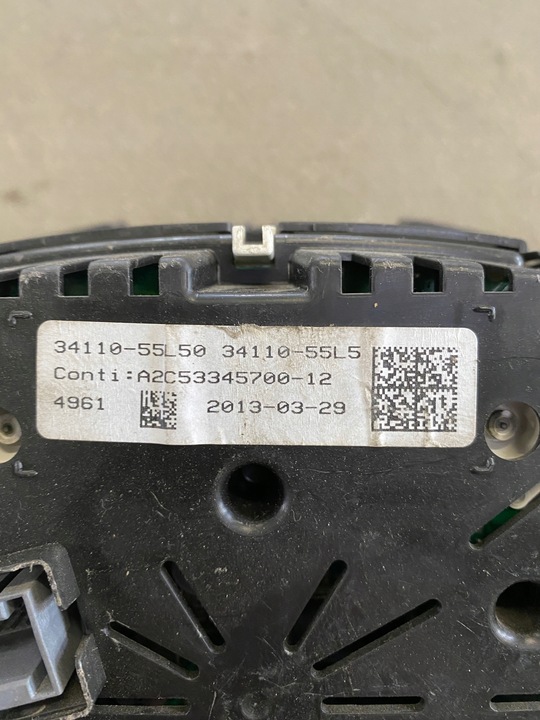 фото №5, Suzuki sx4 fiat sedici 2.0 ddis 13r. спідометр  34110-55l50