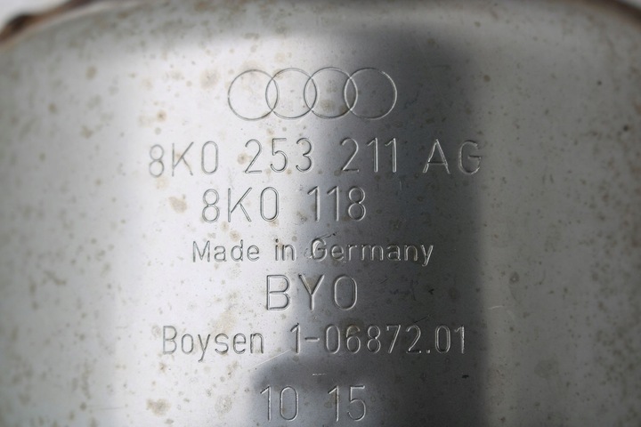 фото №12, Audi a4 a5 выхлоп 8k0253611bh 8k0253211ag глушитель 8k0 253 611 bh 8k 8t b8 ko