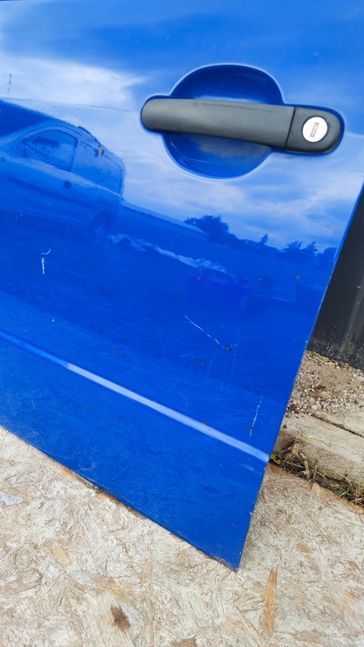 фото №5, Дверь левый перед передние цвет 4590 w оригинальные комплектные skoda fabia i