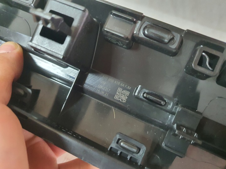фото №11, Dekor молдинг защита консоли vw id5 id4 id.4 id.511b858416aa led