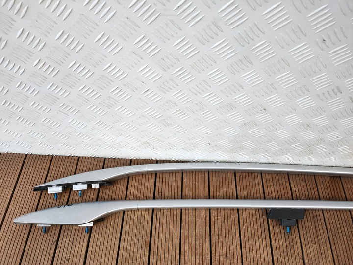 фото №11, Nissan qashqai j10 06-14 рейлинги крышные правые левый заглушки комплект 183cm