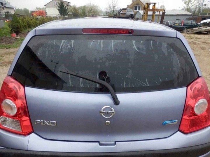 фото №2, Nissan pixo 09 1.0 крышка багажника зад zlz