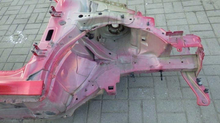 фото №7, Чверть лонжерон стійка поріг правий  перед evhc peugeot 208 i рестайлінг 1