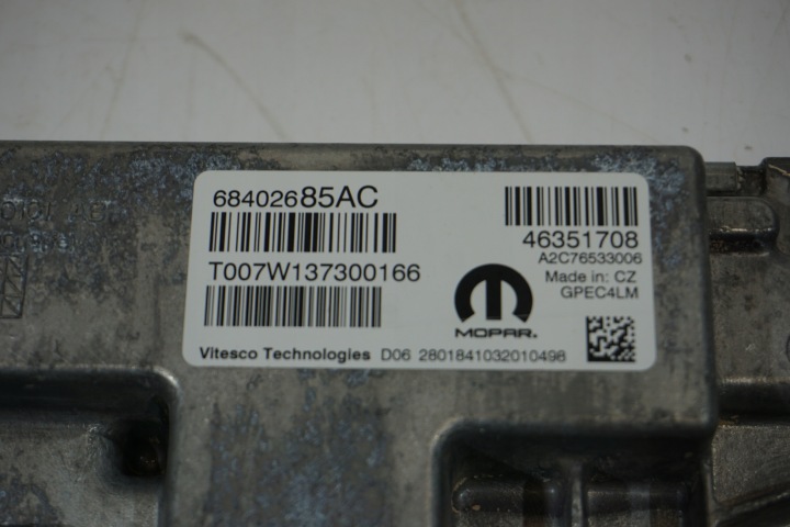фото №6, Jeep compass ii компьютер двигателя 68402685ac