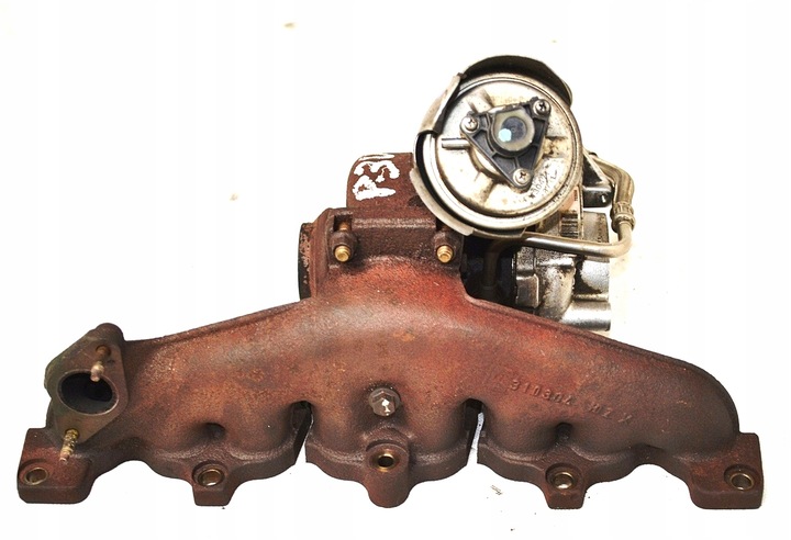 фото №5, Peugeot 2.0 hdi турбіна turbo турбонагнітач gt1749v 9654919580 7535562