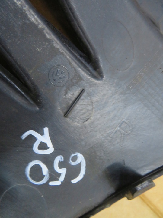 фото №15, Решітка бампера заглушка рамка галоген права vw golf vi 1k9853666