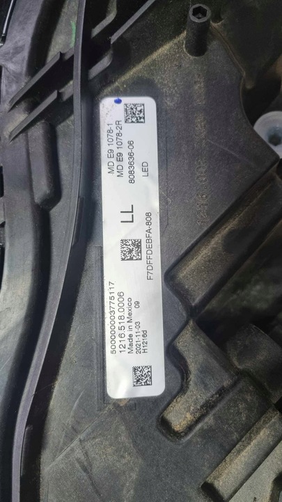 фото №11, Лампа перед ліва bmw 2 g42 m2 g87 купе повний led 21-