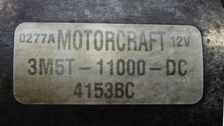 фото №3, Стартер volvo focus ii c-max 03-10r 2.0 tdci 3m5t11000dc