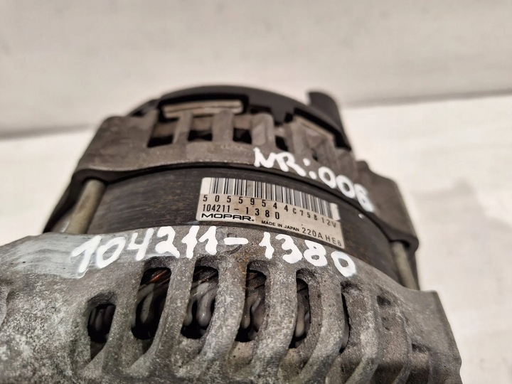 фото №7, Генератор 104211-1380 fiat 500x 2.0 mjet 13-