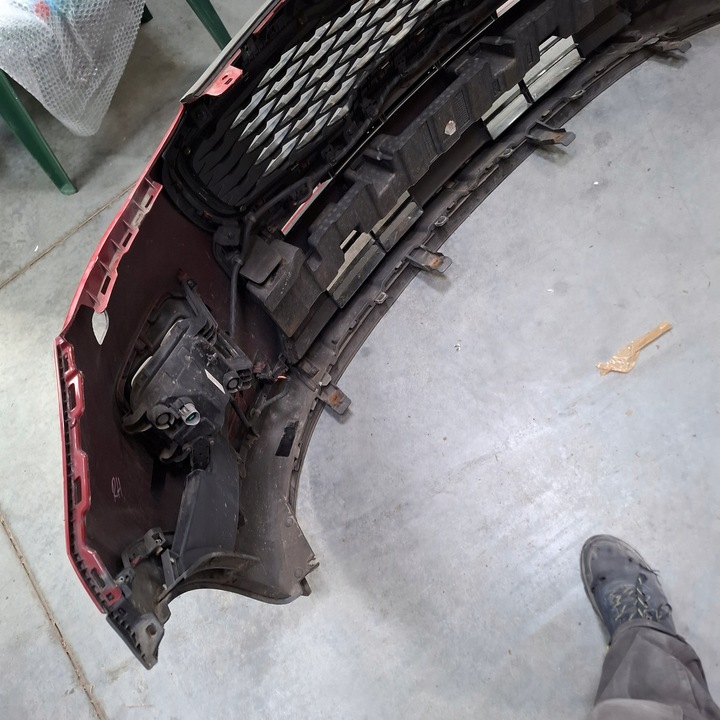 фото №14, Kia sportage iv 4 15-18 бампер перед комплектный a9 w цвет gt line