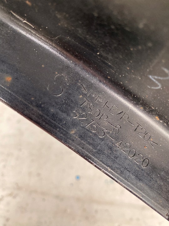 фото №8, Toyota rav4 iii 06- планка бампера лівий зад 52753-42020