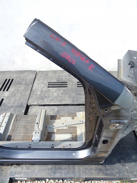 фото №9, Mazda cx-5 лонжерон четверть правая перед стойка порог код краски 46a