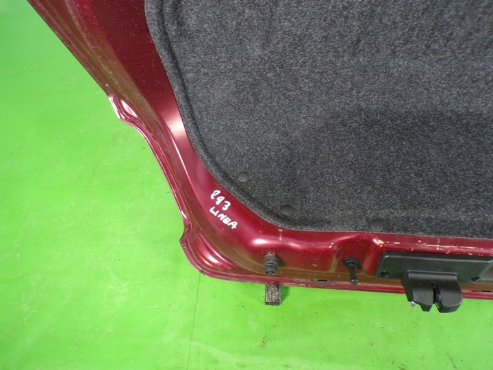 фото №13, Fiat linea задняя крышка багажника лак 293