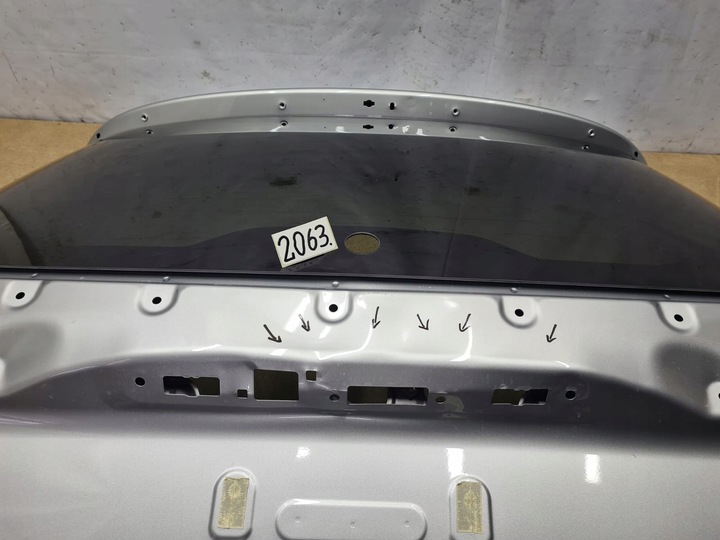 фото №10, Кришка багажника toyota yaris iv 20- 1l0