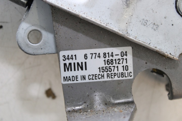 фото №6, Mini r50 r52 ручной механизм тормоза ручного ручка ручник  6774814