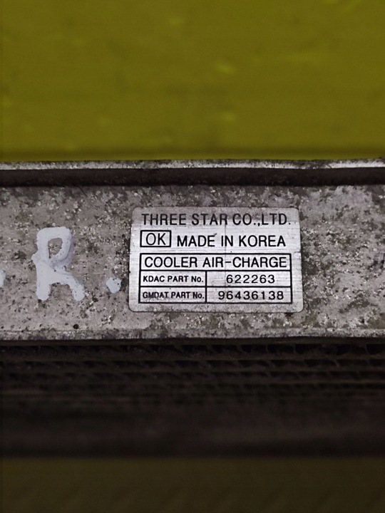 фото №5, Chevrolet epica ii 2.0 d інтеркулер 96436138