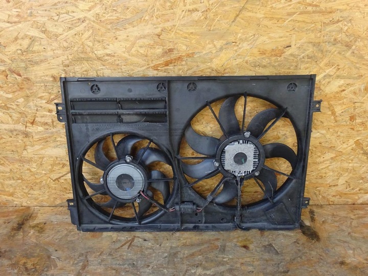 фото №8, Audi a3 8p golf vi 2.0 tdi вентиляторы радиатор kpl 1k0959455p 1k0959455es