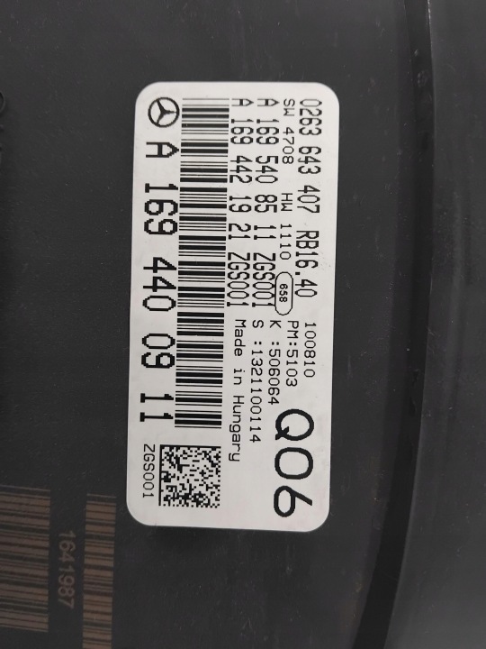 фото №6, Mercedes b klasa w245 рестайлинг 2.0 cdi om640 панель приборов
