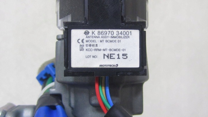 фото №5, Ssanyong tivoli замок запалювання + ключ 14-