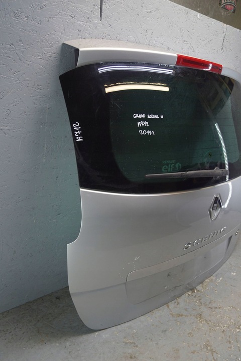 фото №13, Крышка багажника зад renault scenic iii