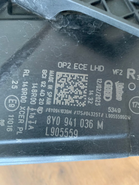 фото №12, Audi a3 rs3 8y фара права передня перед повний led matrix 8y0941036m європа