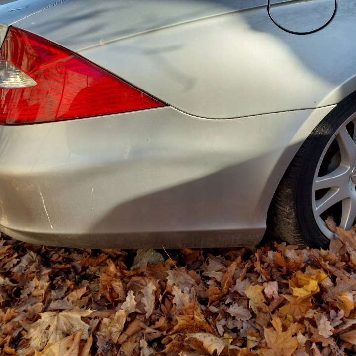 фото №12, Mercedes cls w219 бампер заднє код фарби c775