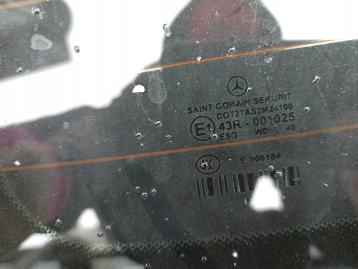 фото №8, Mercedes e-klasa w212 sedan скло задня тонована темне оригінал