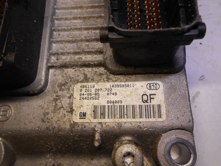 фото №11, Opel astra h ecu блок керування двигуном (ебу, комп'ютер двигуна) 24420562