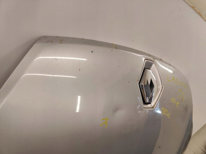 фото №7, Renault laguna iii 3 07-15 капот крышка двигателя