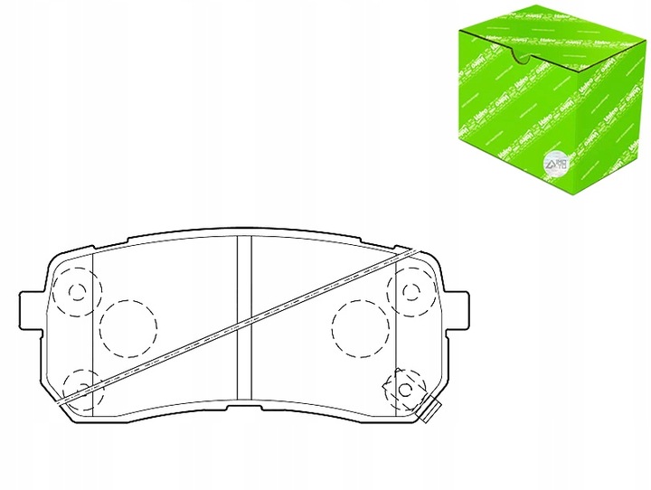 фото №1, Valeo 301308 набір гальмівні колодки гальмівних, гальма дискові